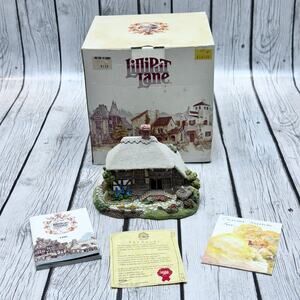 Lilliput Lane 1991 Old Shop At Bignor Hand Made with Deed